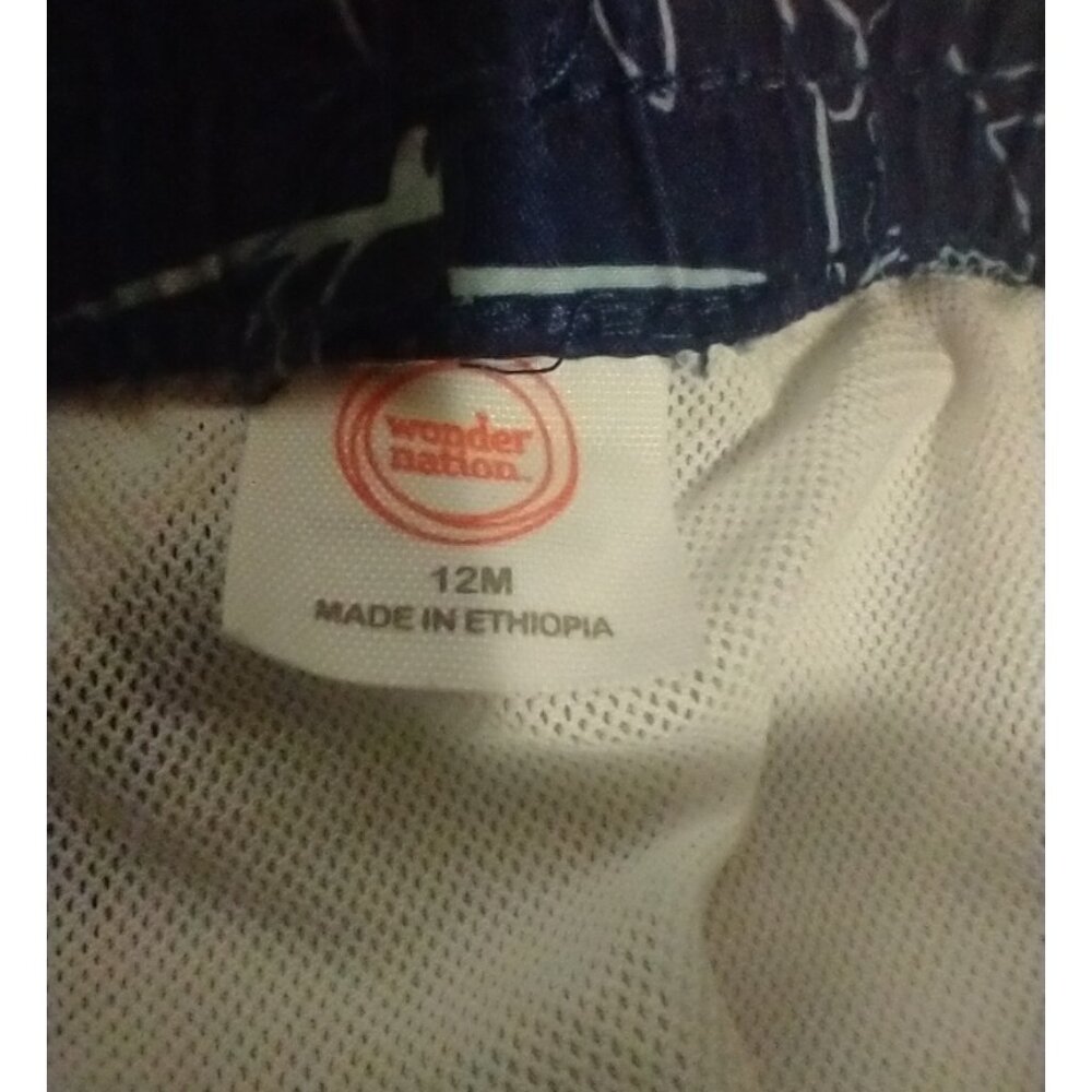 Wonder Nation Boy Shorts Size: 12M - Picture 3 of 3